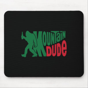Mousepad Cara do Montanhista Divertido Presente Bigfoot Sas