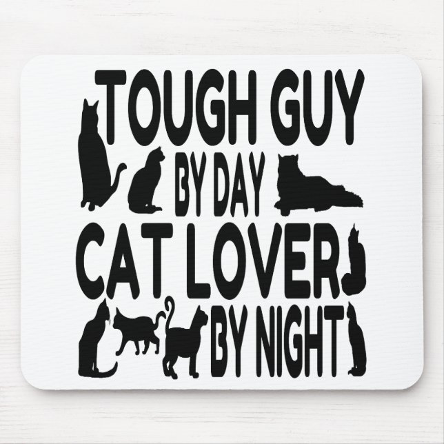 Mousepad Cara Duro do Cat Lover (Frente)