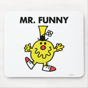 Mousepad Cara engraçada do Sr. Engraçado