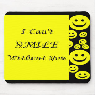 Mousepad Cara feliz/música do sorriso