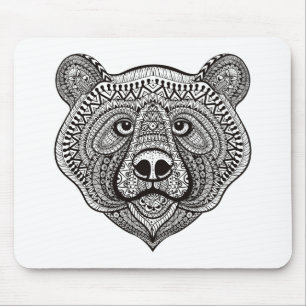Mousepad Cara inspirada do urso