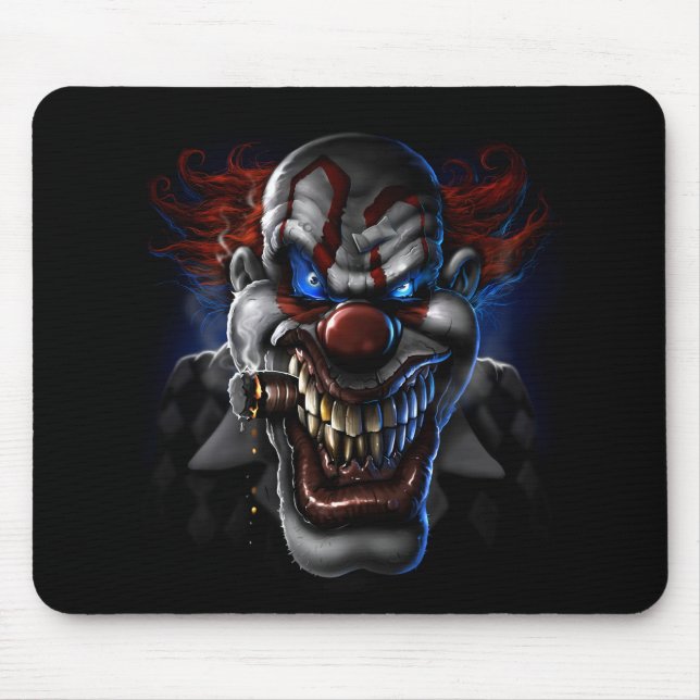 Mousepad Cara má do palhaço (Frente)