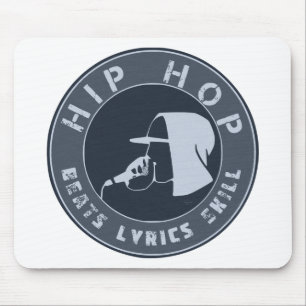 MOUSEPAD CARA NO HOODIE QUE BATE NO MIC