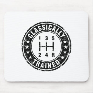 Mousepad Cara Treinada por Cliques Manual Stick Transmissão