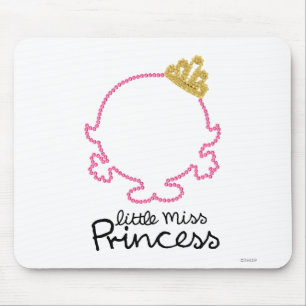 Mousepad Cara vazia pequena da senhorita princesa  