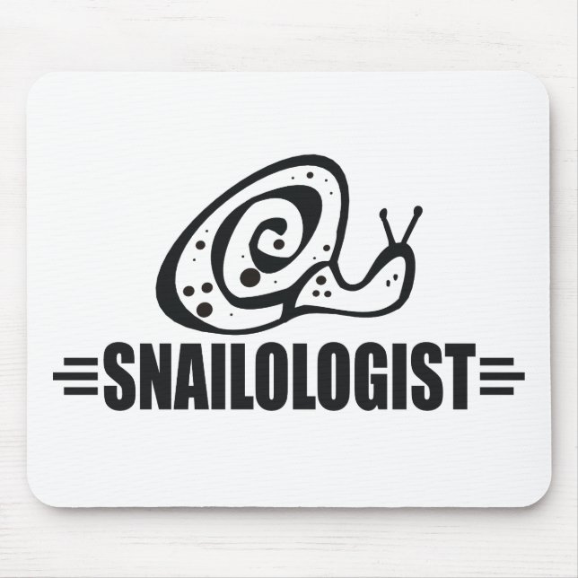 Mousepad Caracol Engraçado (Frente)