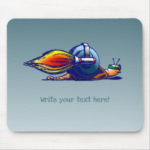 Mousepad Caracol Foguete