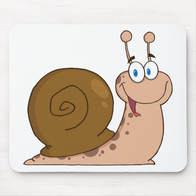 Mousepad Caracol super de sorriso (Frente)