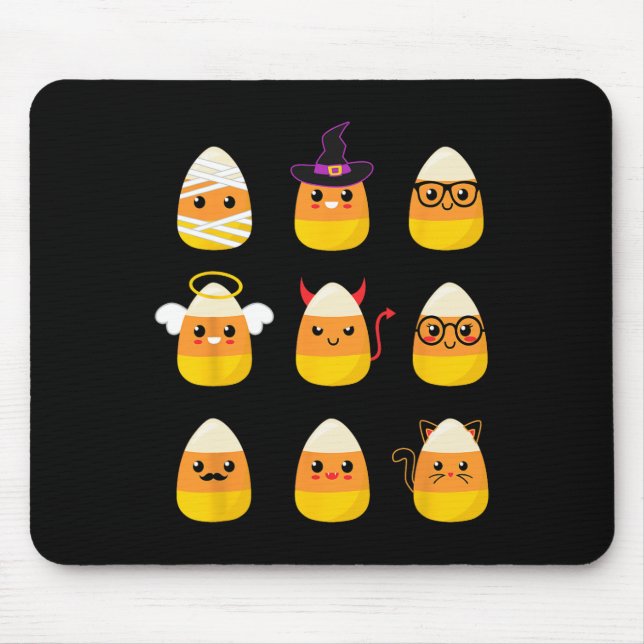Mousepad Caracteres de fantasia de milho doce - Kid de Dia  (Frente)