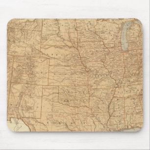 Mousepad Características topográficas dos Estados Unidos