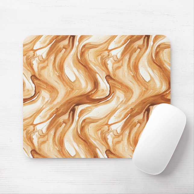 Mousepad Caramel Carmel Candy Swirls (Com mouse)