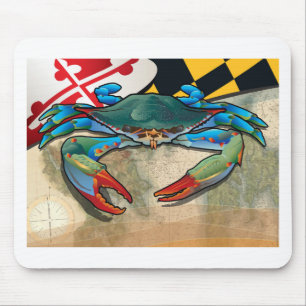 Mousepad Caranguejo azul de Maryland