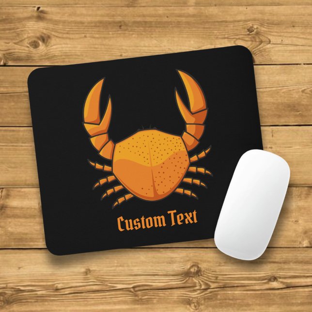 Mousepad Caranguejo Laranja (Criador carregado)