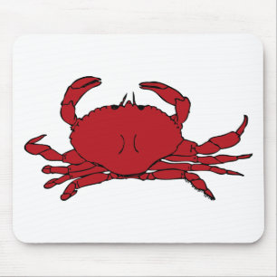 Mousepad Caranguejo vermelho