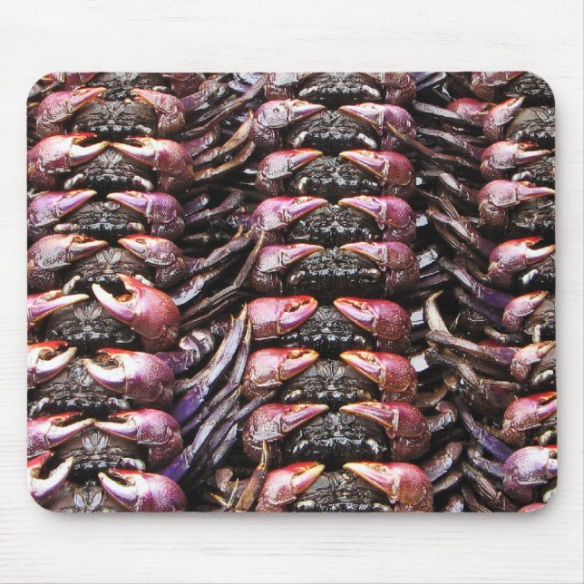 Mousepad Caranguejos Pretos [Po Na] ... Comida da Rua Taila (Frente)