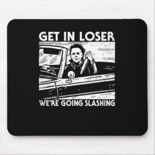 Mousepad Caráter Horror Halloween Entra em Perdedor Vamos