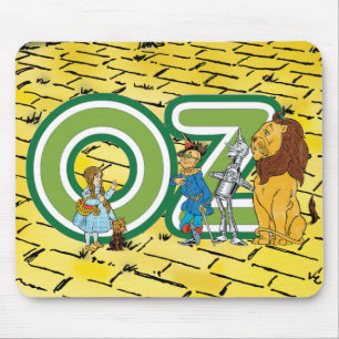 Mousepad Caráteres Denslow do conto de fadas de mágico de