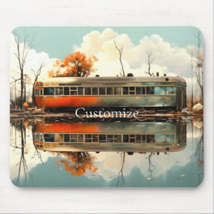 Mousepad Caravana Antiga Trailer RV Thunder_Cove