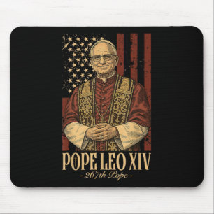 Mousepad Cardeal Robert Prevost Papa Leo Xiv