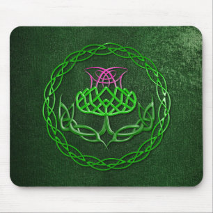 Mousepad Cardo celta colorido do nó