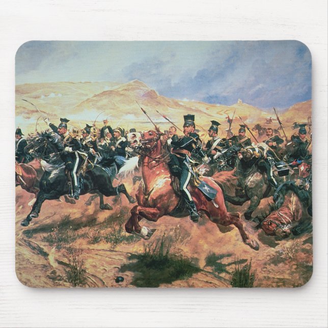 Mousepad Carga da brigada clara (Frente)