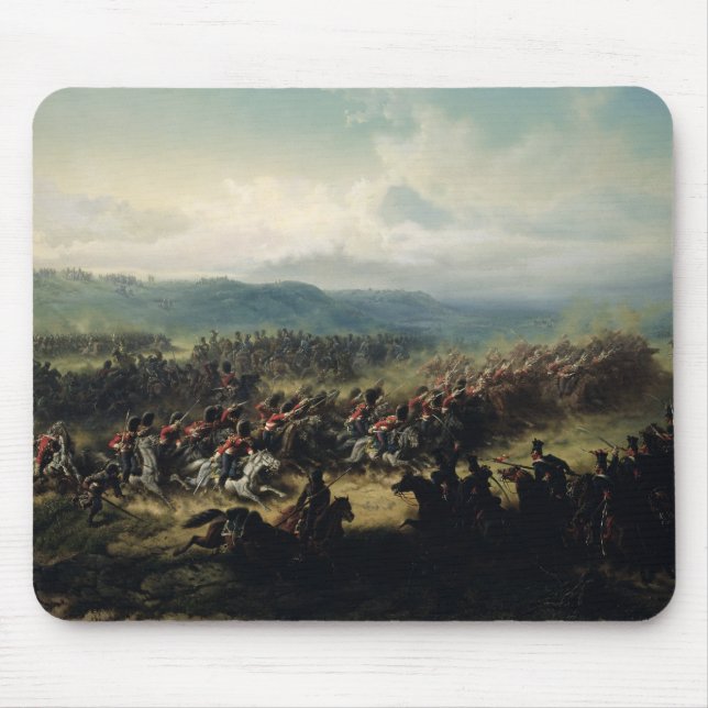 Mousepad Carga da brigada clara, o 25 de outubro de 1854 (Frente)