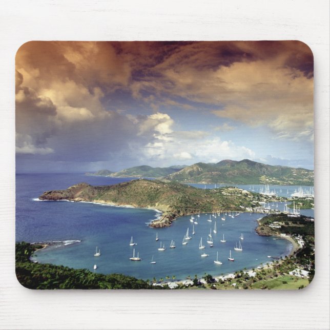 Mousepad Caribe, Antígua. (Frente)