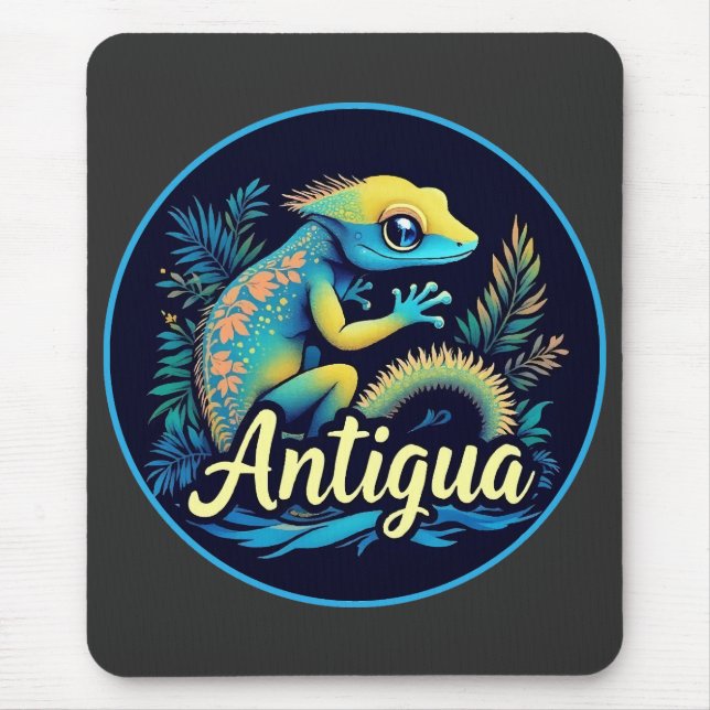 Mousepad Caribe de Antígua Gecko (Frente)