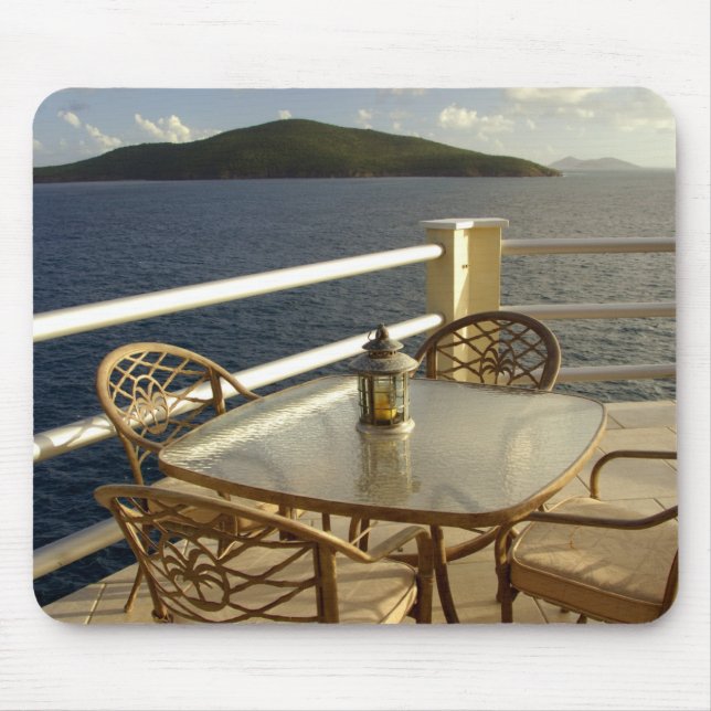 Mousepad Caribe, Ilhas Virgens Americanas, St. Thomas. Vist (Frente)