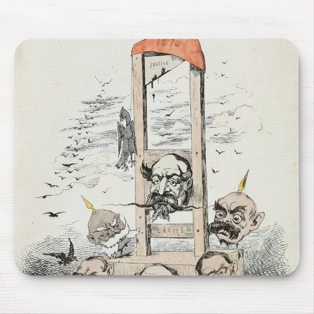 Mousepad Caricatura de Napoleon III Otto (Frente)