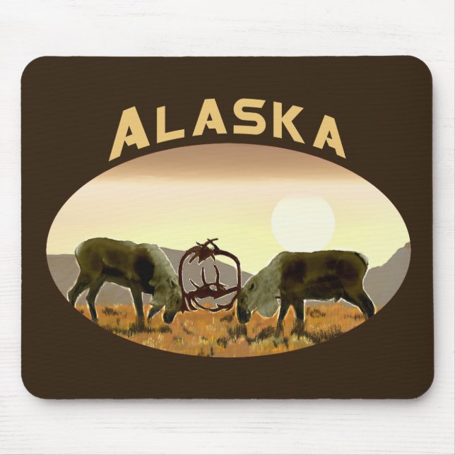 Mousepad Cariou Duel - Alasca (Frente)