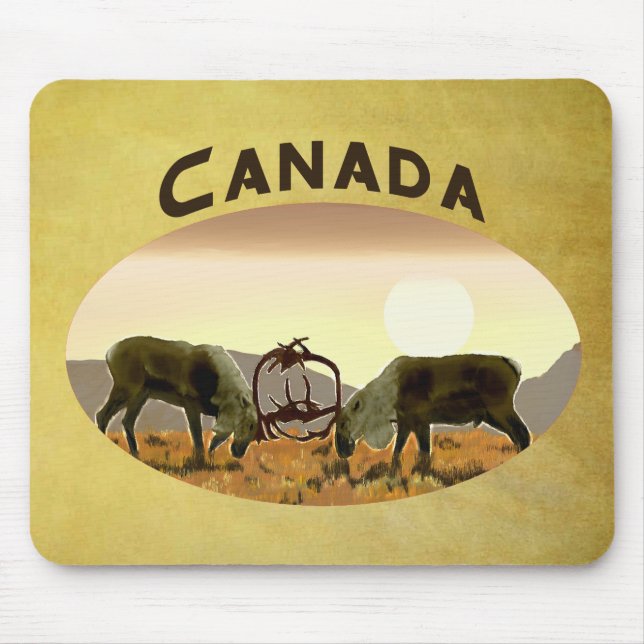 Mousepad Cariou Duel - Canadá (Frente)