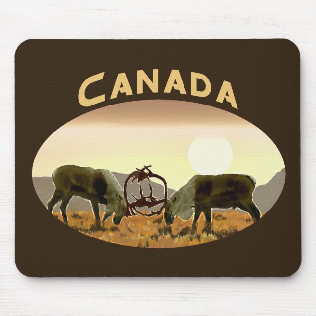 Mousepad Cariou Duel - Canadá (Frente)