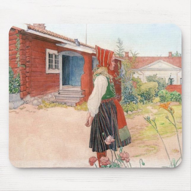 Mousepad Carl Larsson - a casa de Falun (Frente)