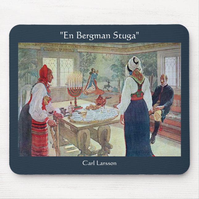 Mousepad Carl Larsson En Bergman Stuga (Frente)