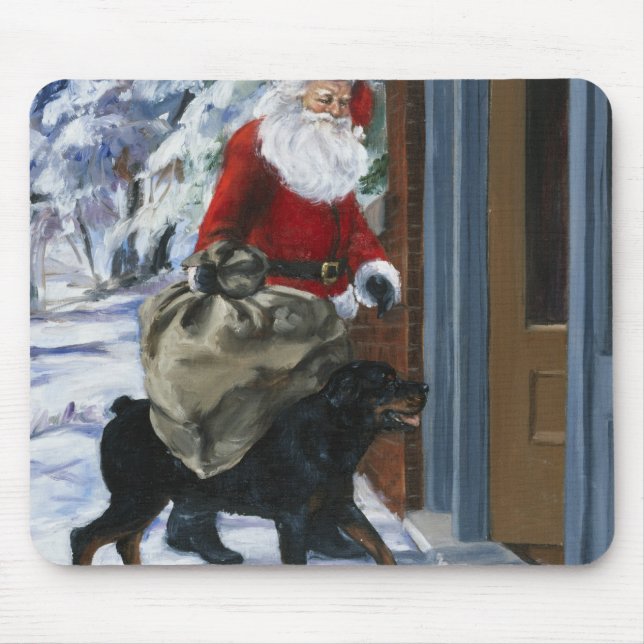 Mousepad Carl que ajuda Papai Noel de <Carl's Christmas> b (Frente)