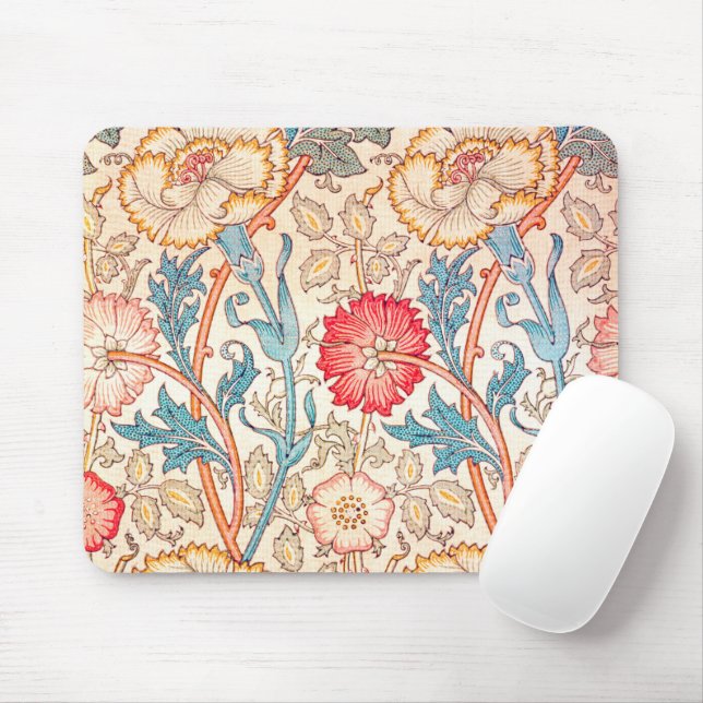 Mousepad Carnação, William Morris (Com mouse)
