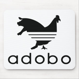 Mousepad Carne de porco da galinha do Adobo