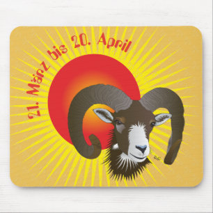 Mousepad Carneiro 21. Março até 20 abril Mauspad