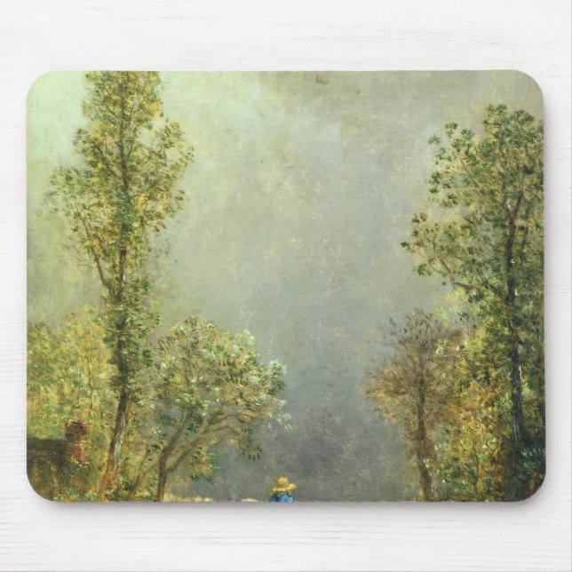 Mousepad Carneiros que olham uma tempestade (Frente)