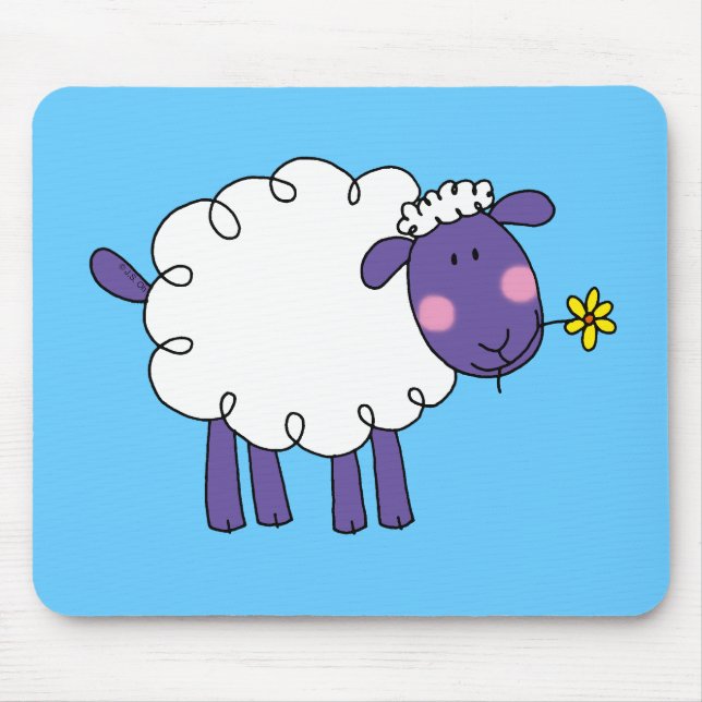 Mousepad Carneiros Woolly (Frente)