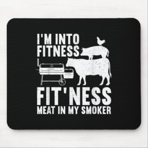 Mousepad Carnes De Churrasco Engraçadas Para Homens Barbequ