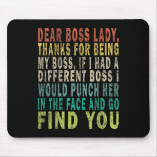 Mousepad Caro Chefe Lady