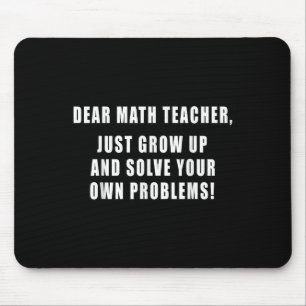 Mousepad Caro Professor De Matemática Simplesmente Cresce E