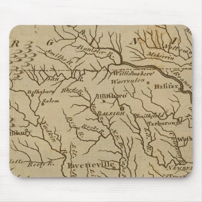 Mousepad Carolina do Norte (Frente)
