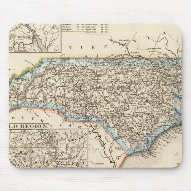 Mousepad Carolina do Norte 2 (Frente)
