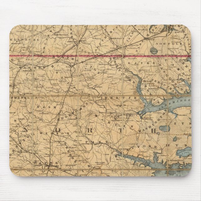 Mousepad Carolina do Norte 2 (Frente)