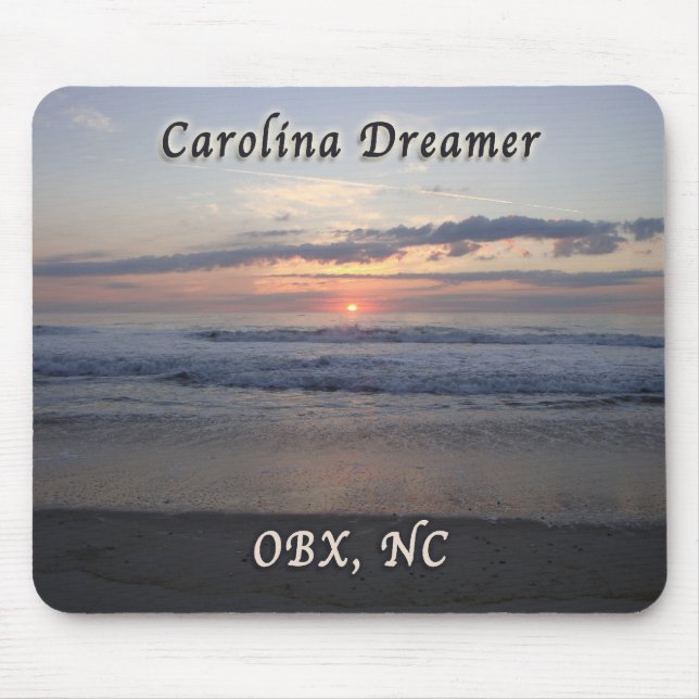 Mousepad Carolina Dreamer OBX NC Sunrise (Frente)