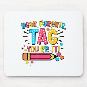 Mousepad Caros Pais Dizem Que Você Adora Professores No Dia