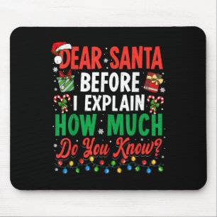 Mousepad Caros Papais noeis Antes De Explicar Homens De Nat